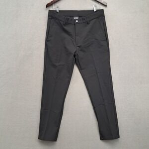 U-510 Men's Jon Performance Pants Black 34x27 Spandex Slim Fit Under 5'10